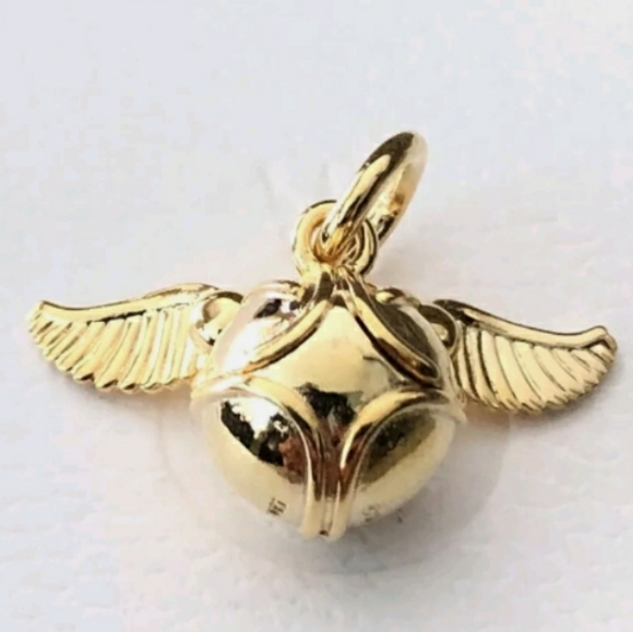 thumbnail interactive-video image 1 of Harry Potter Sterling Silver Charm Bracelet Golden Snitch | Taylors 1 of 10